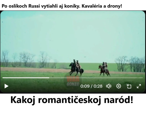 Hm... koníky! A to ešte ani nezačali!